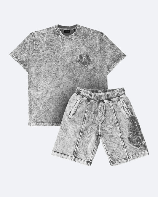 Balenciaga - BB Logo Summer Set - Gray