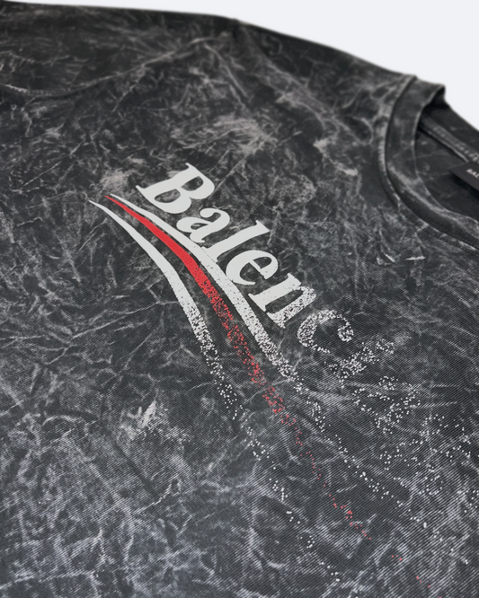 Balenciaga - Washed Wave Logo Summer Set - Gray