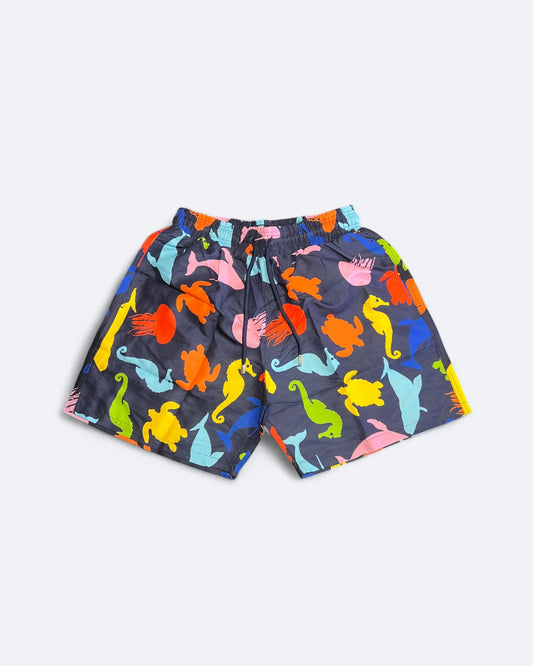 Vilebrequin - Sea Life Swim Shorts - Dark Blue