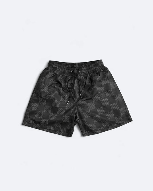Louis Vuitton - Marque Damier Swim Shorts - Black