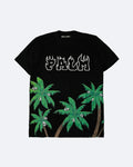 Palm Angels - Palms & Skulls Vintage T-Shirt - Black