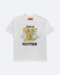 Louis Vuitton - LV Pixel Monogram Logo T-Shirt - White