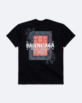 Balenciaga - Red Bandana T-Shirt - Black