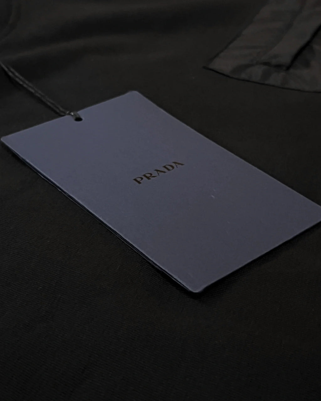 Prada - Pocket Plate T-Shirt - Black