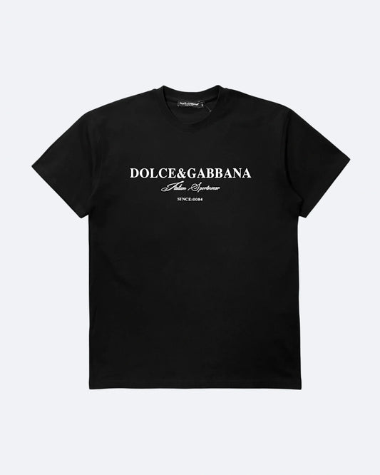 Dolce & Gabbana - Classic Logotype T-Shirt - Black