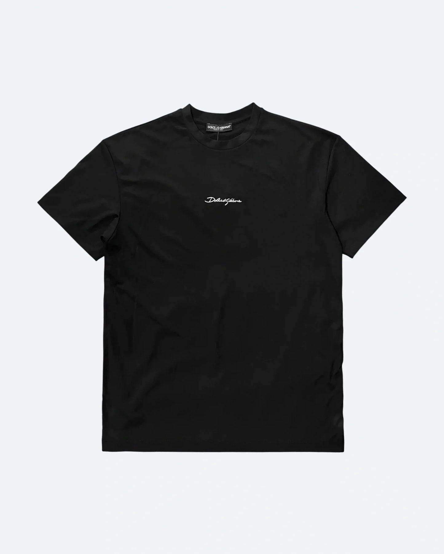 Dolce & Gabbana - Signature Logo Fit T-Shirt - Black