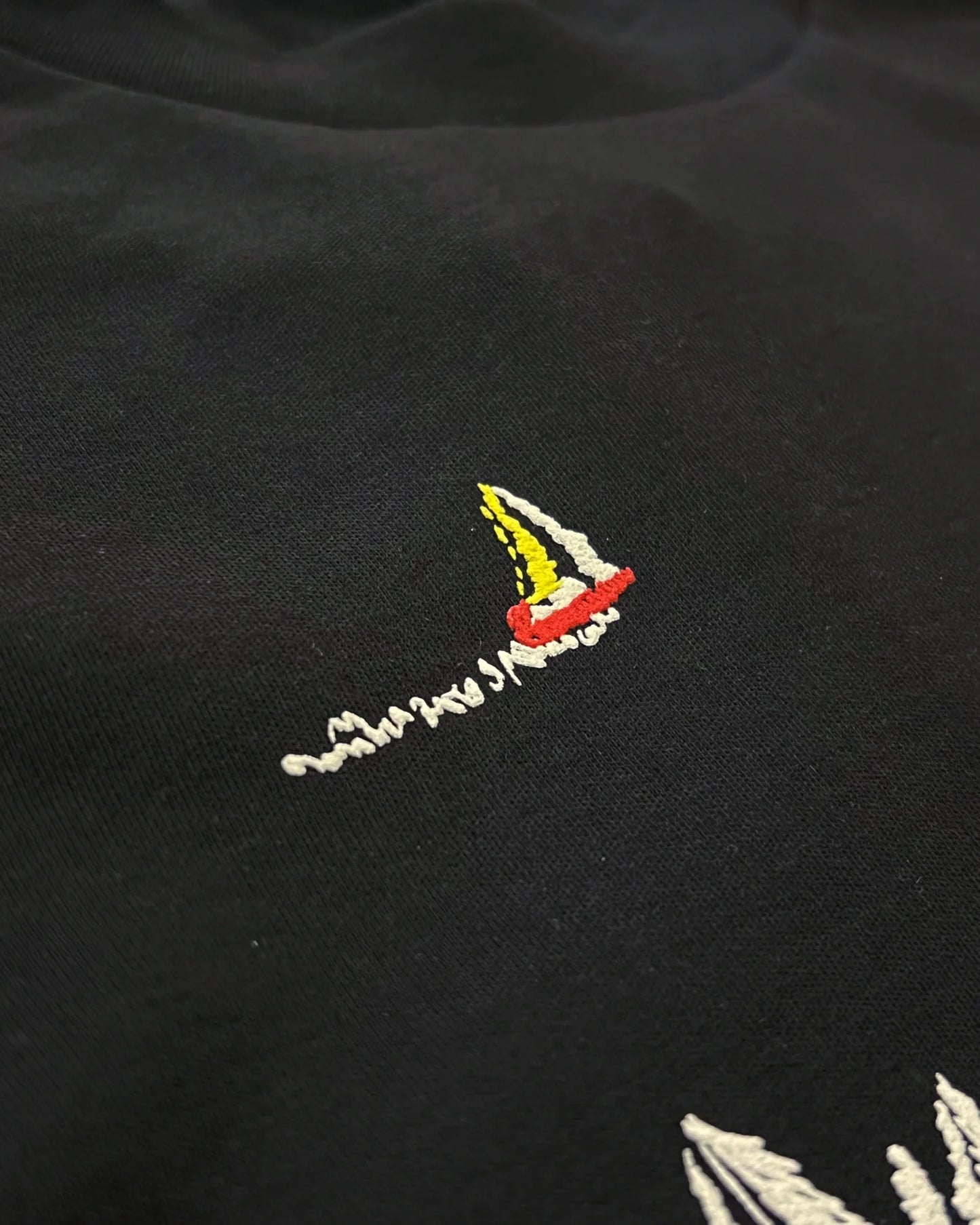 LVTN - Monogram Boats T-Shirt - Black