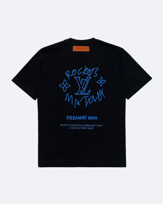 LVTN - Dreamin' Man Logo T-Shirt - Black