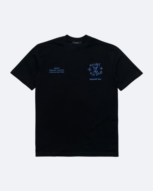 LVTN - Dreamin' Man Logo T-Shirt - Black
