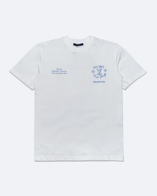 LVTN - Dreamin' Man Logo T-Shirt - White