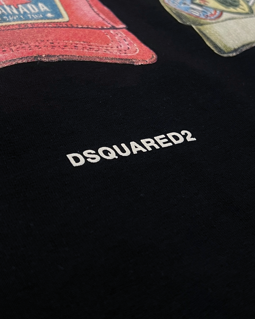 Dsquared2 - Cap Collection T-Shirt - Black