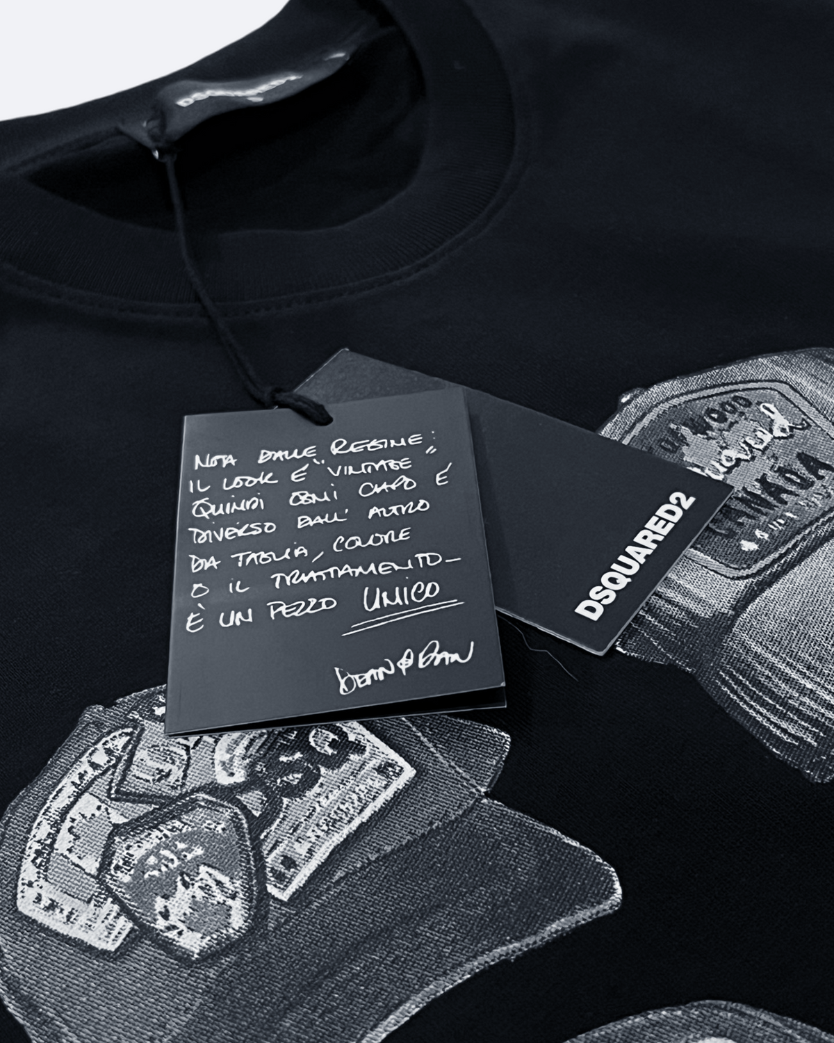 Dsquared2 - Cap Collection T-Shirt - Black