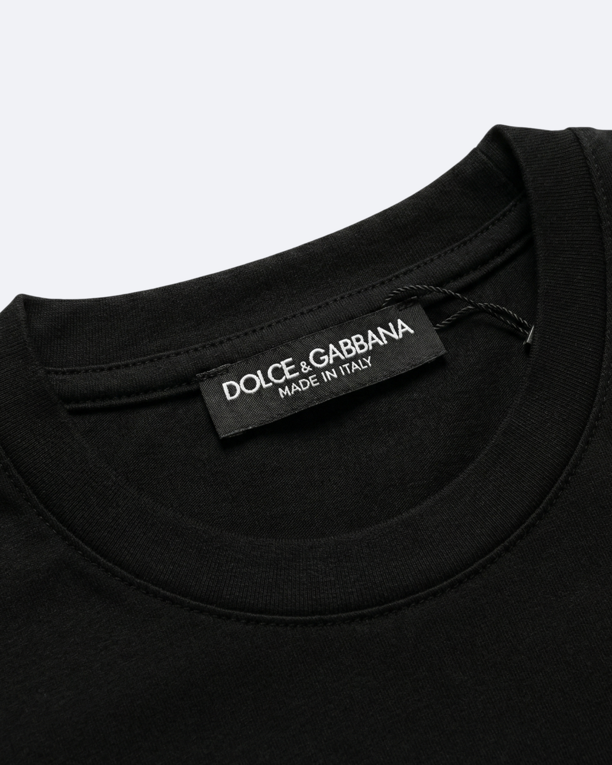 Dolce & Gabbana - Monogram Embroidery T-Shirt - Black