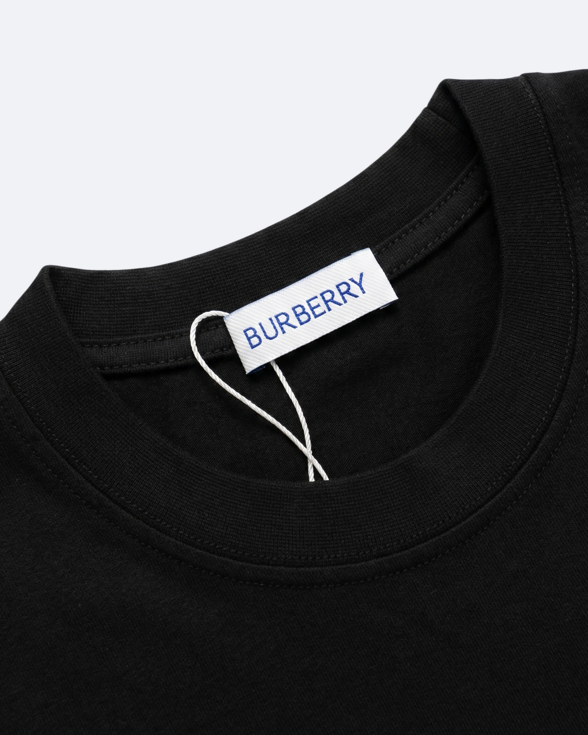 Burberry - Cursive Logotype T-Shirt - Black