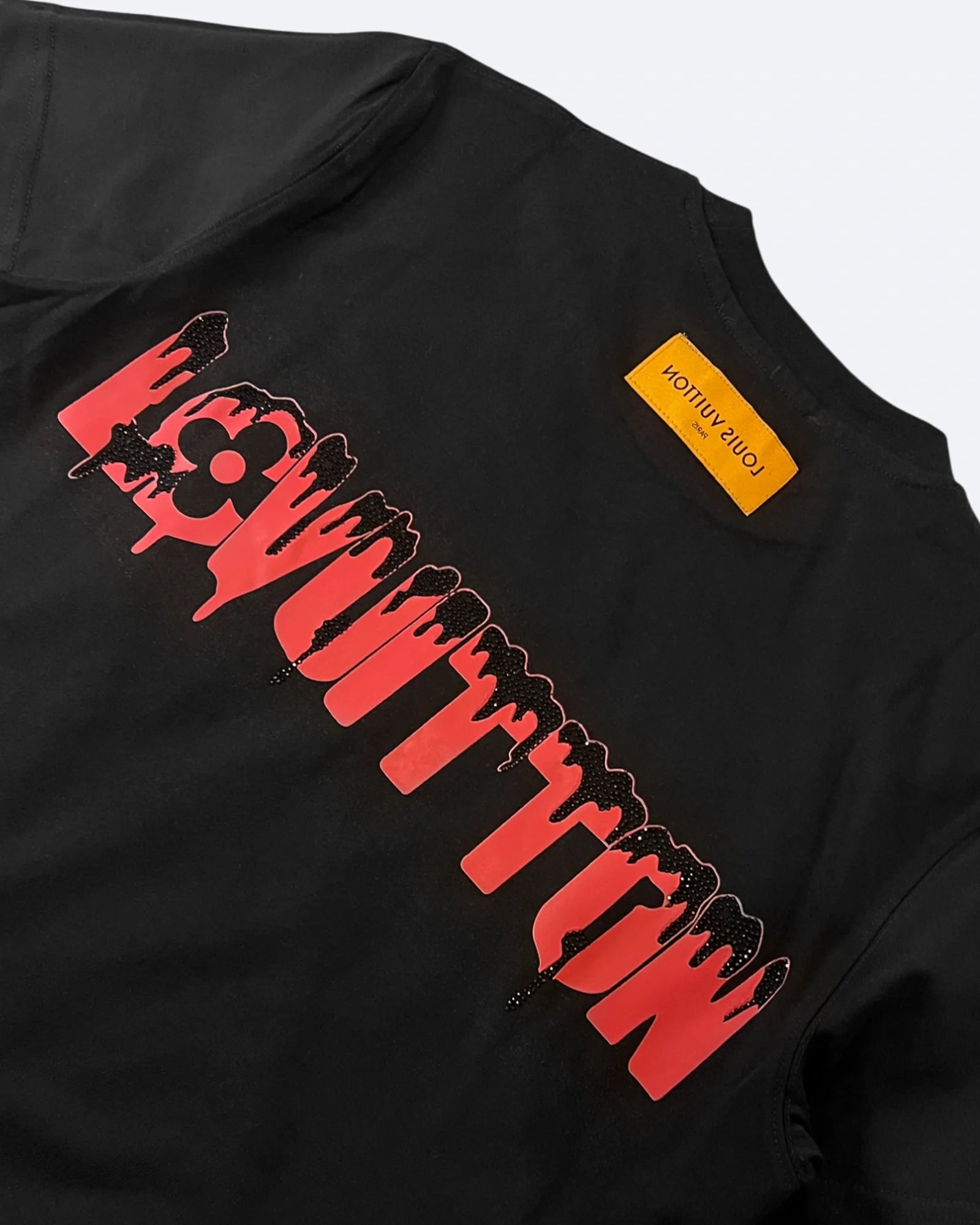 Louis Vuitton - Drip Logo T-Shirt - Black