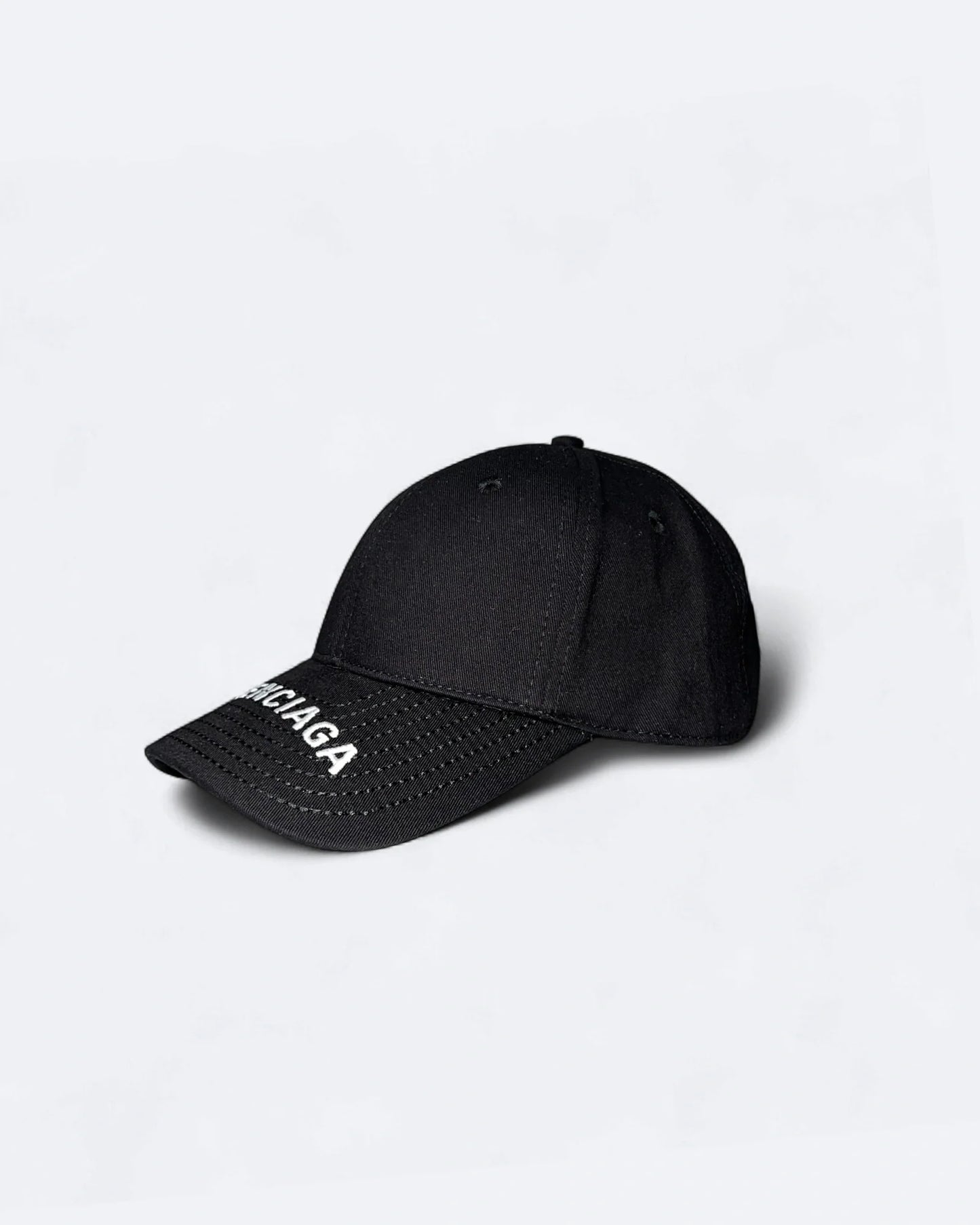 Balenciaga - Visor Logo Embroidery - Black