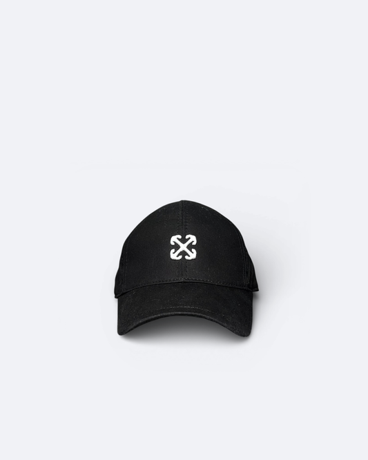 Off-White - Arrow Embroidery Logo Cap - Black