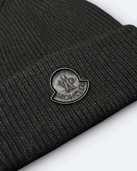 Moncler - Logo Beanie - Black