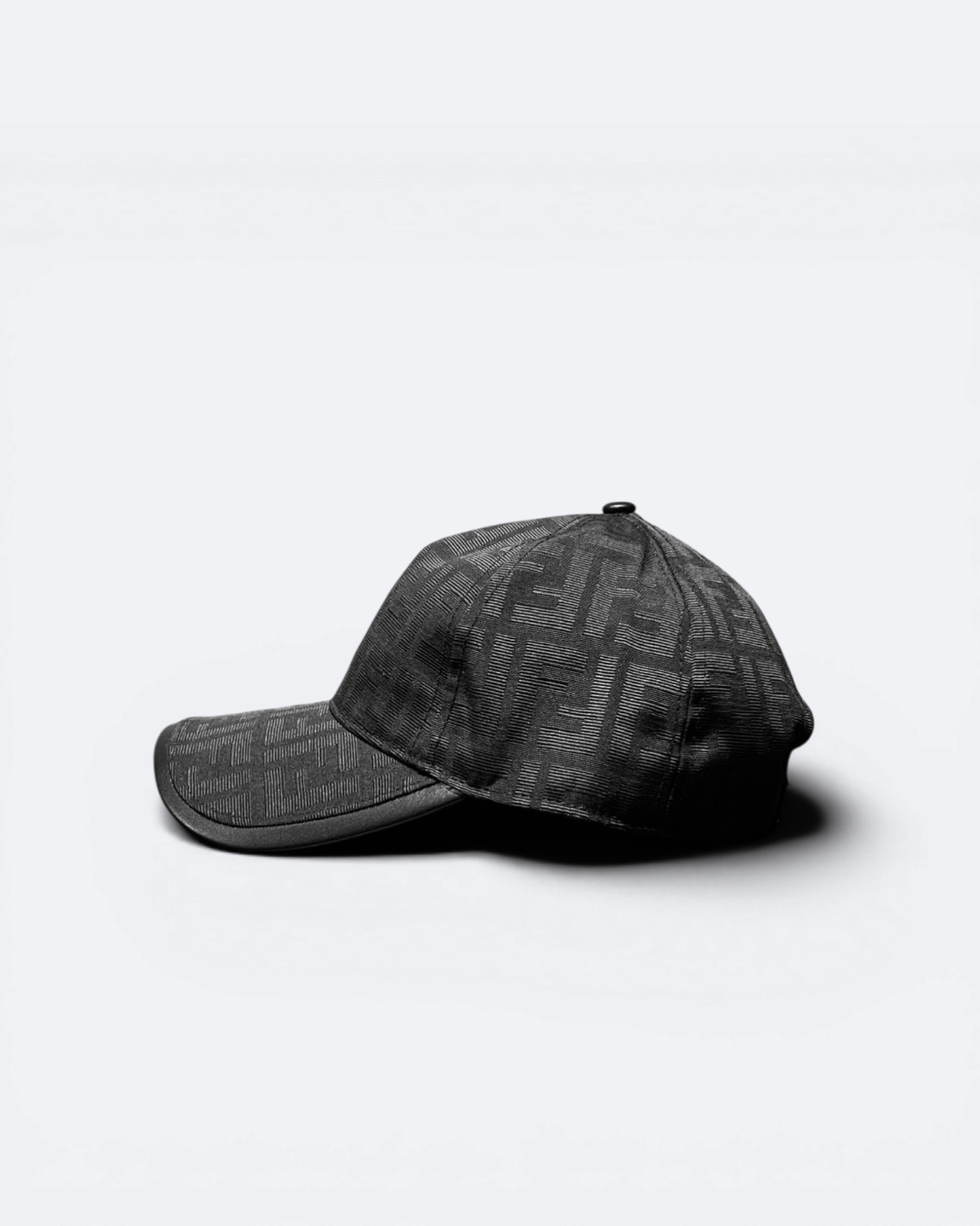 Fendi - FF Pattern Visor Cap - Black