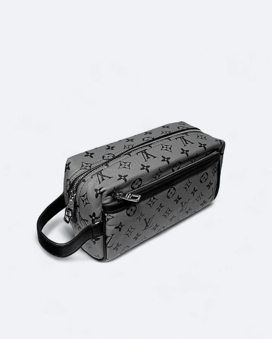 LVTN - Pattern Toiletry Bag - Gray