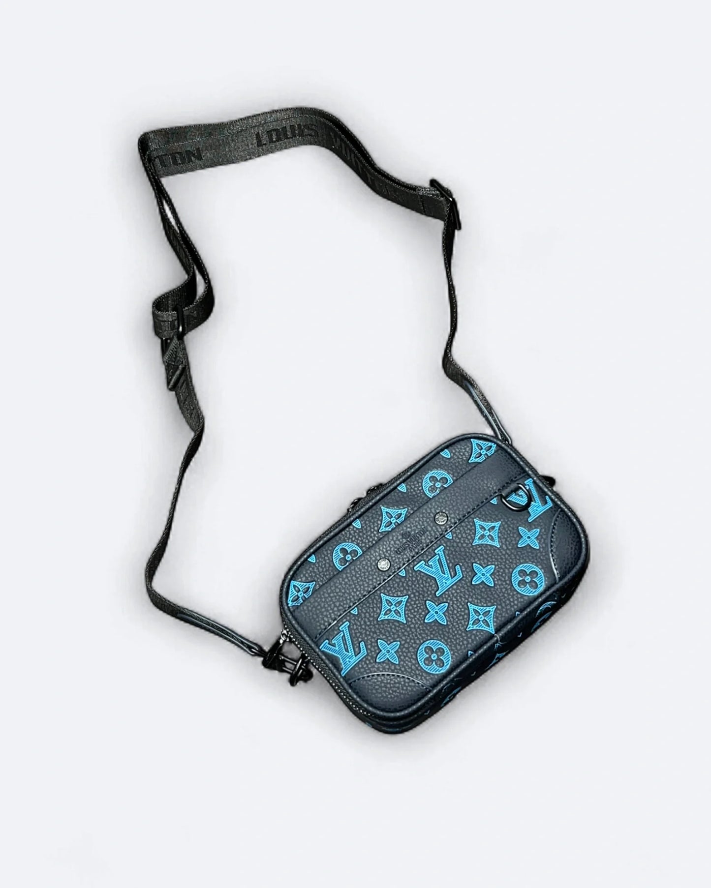 LVTN - Alpha Crossbody Bag - Dark Blue/Blue