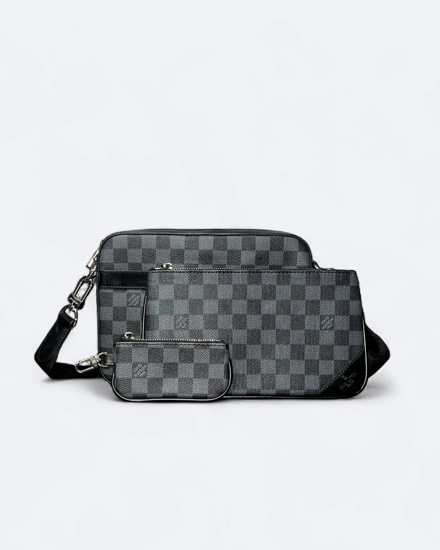 LVTN - Damier Trio Set Bags - Black