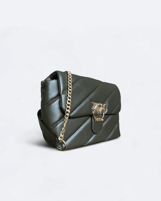 Pinko - Olive Green Soft Bag