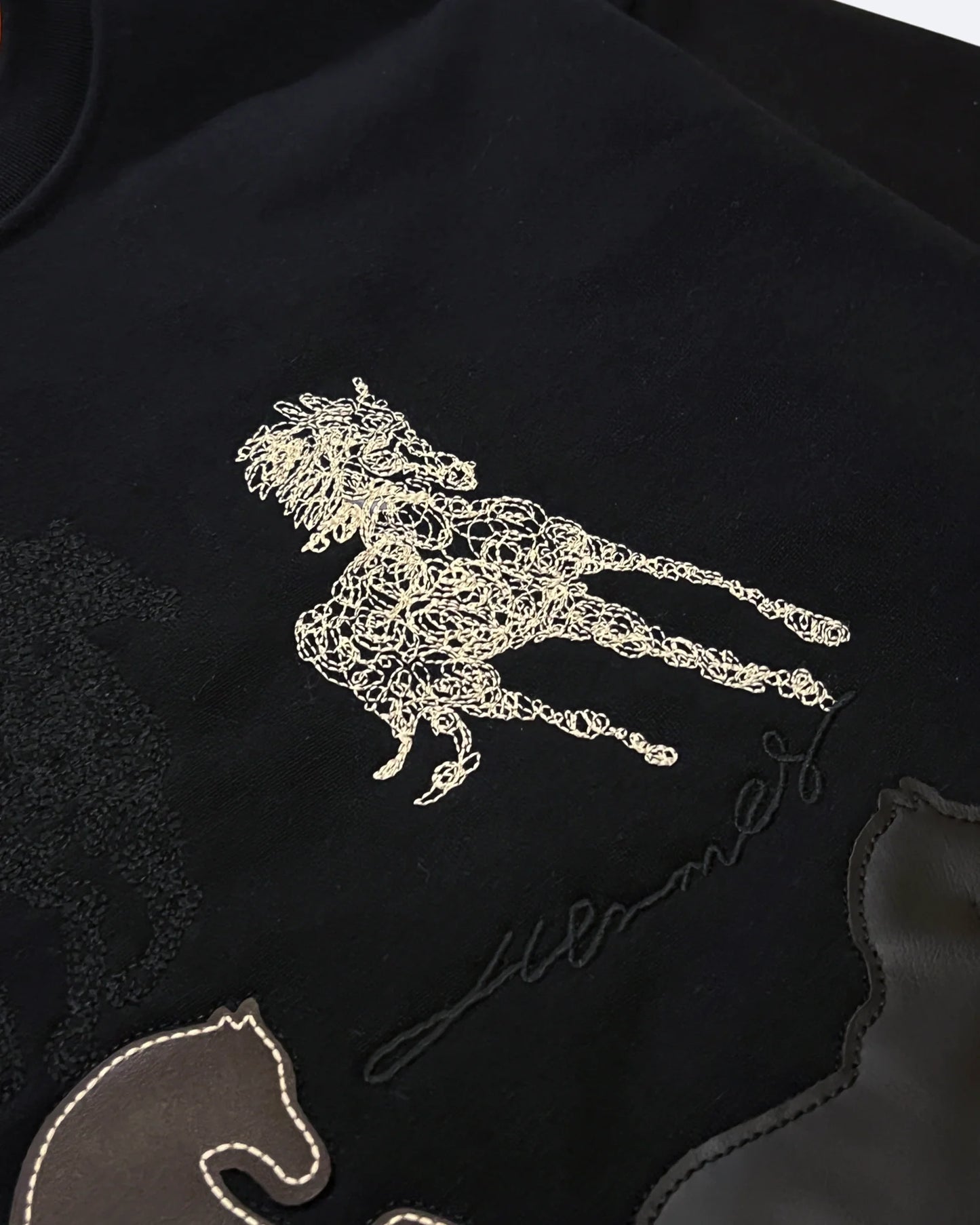 Hermes - Horse Couture Sweatshirt - Black