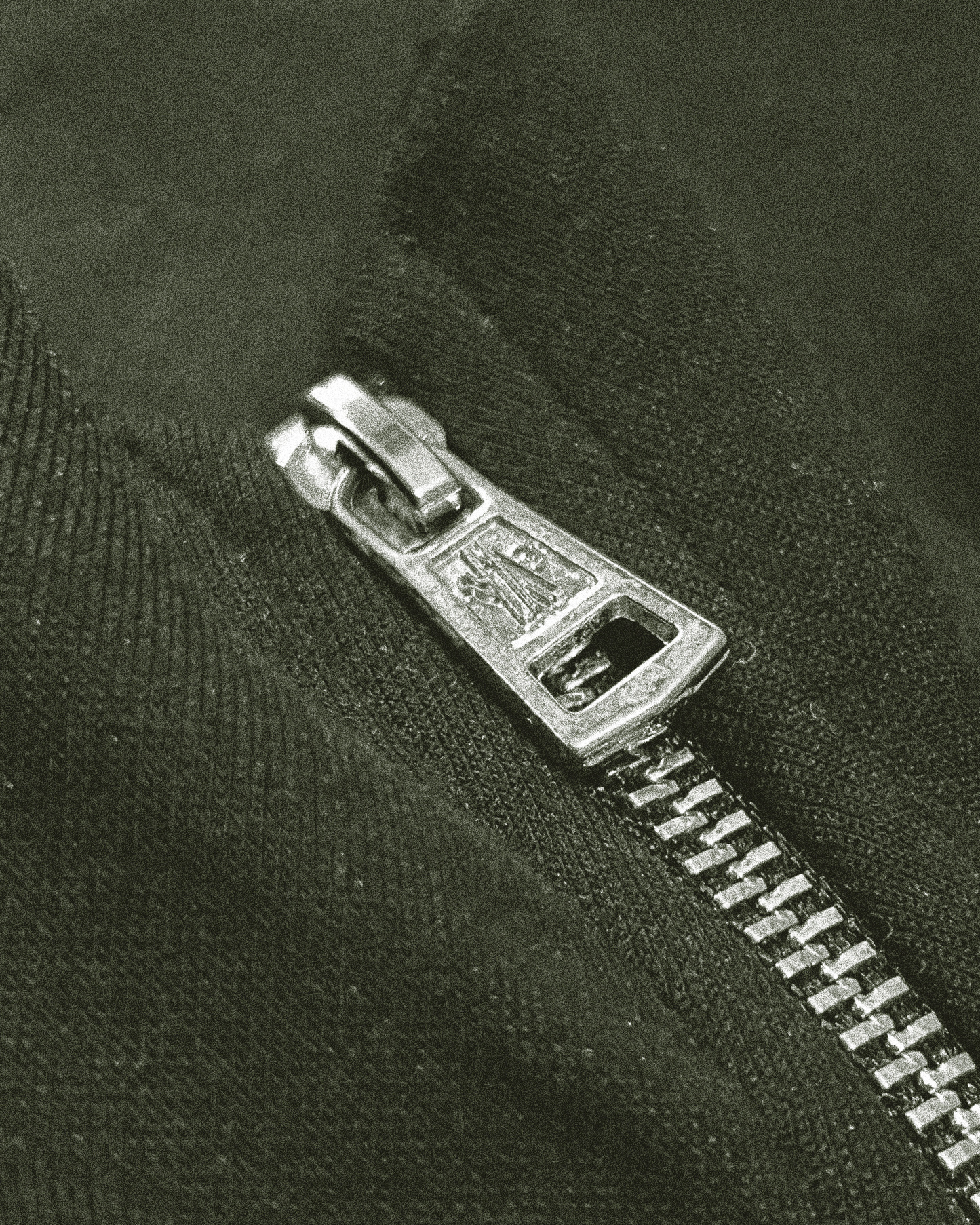 Moncler - Logo Half-Zip Sweatshirt - Olive Green