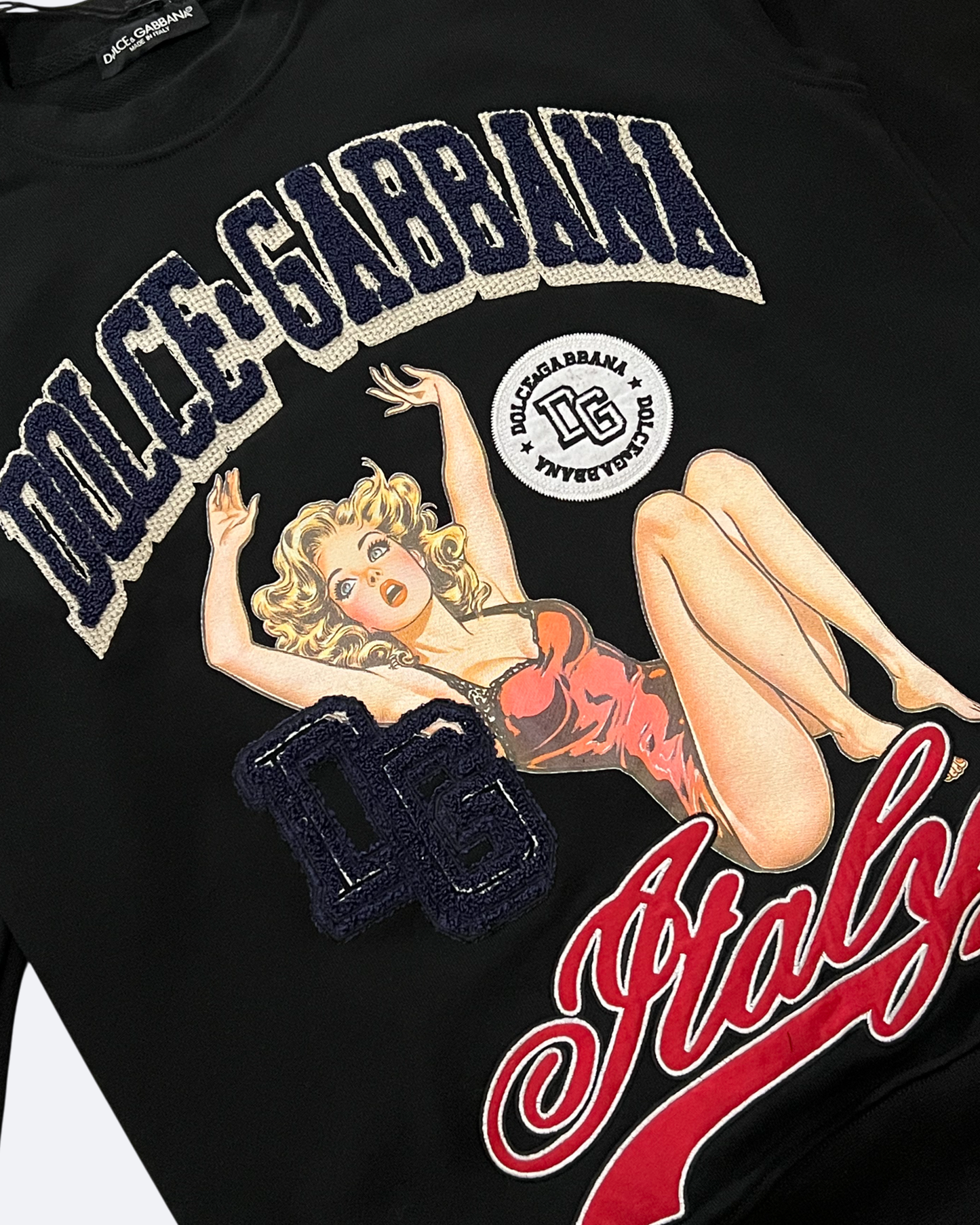 Dolce & Gabbana - Playa Graphic Sweatshirt - Black