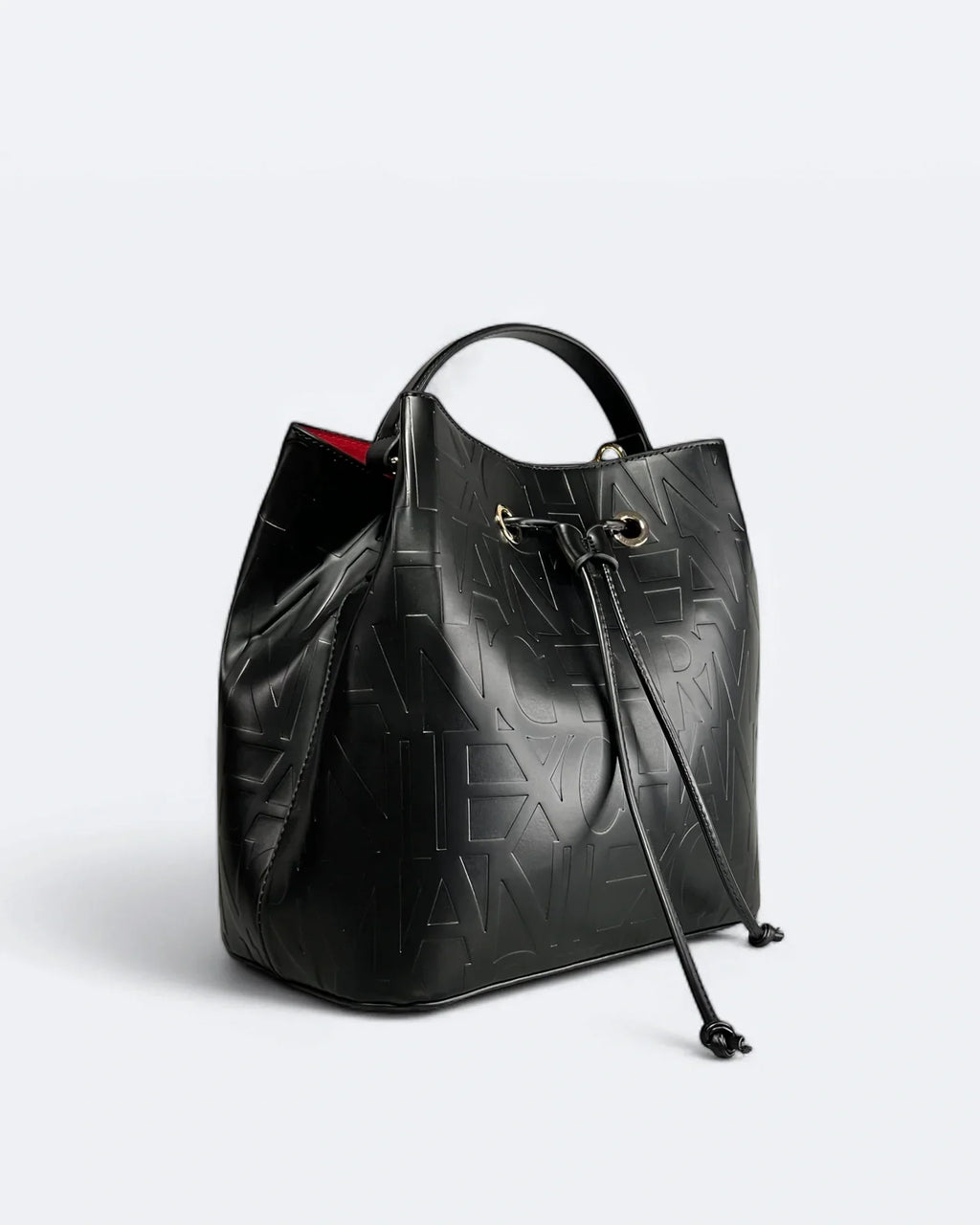 Armani Exchange - Logotype Embossed Bag - Black