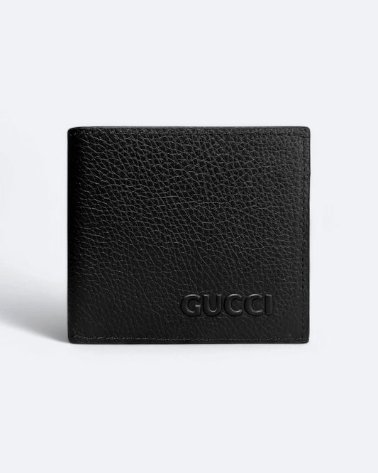 Gucci - Embossed Logo Wallet - Black