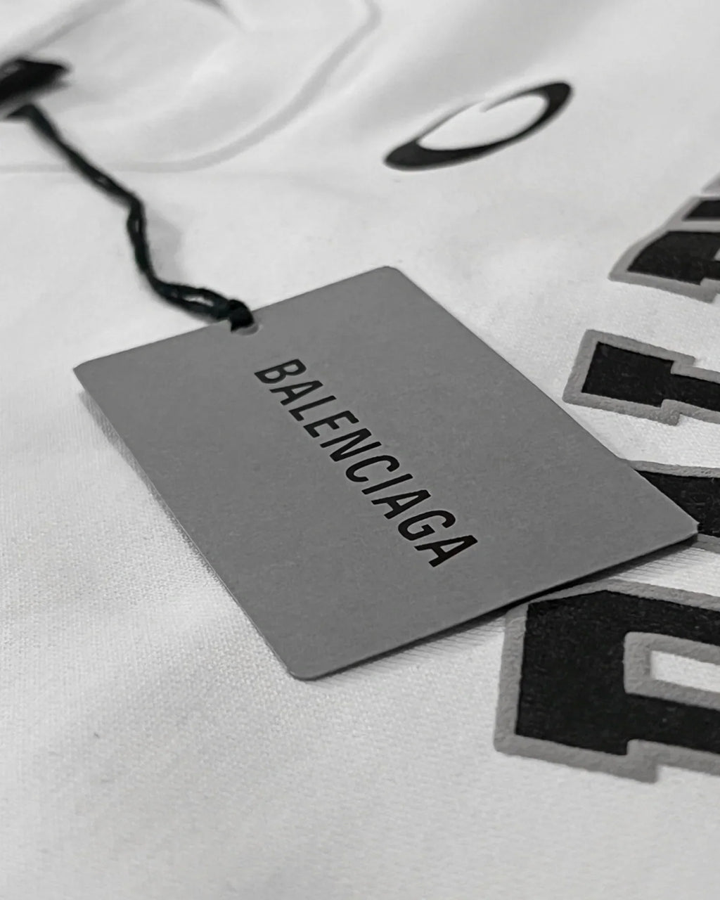 Balenciaga - 01 College Logo Sweatshirt - White