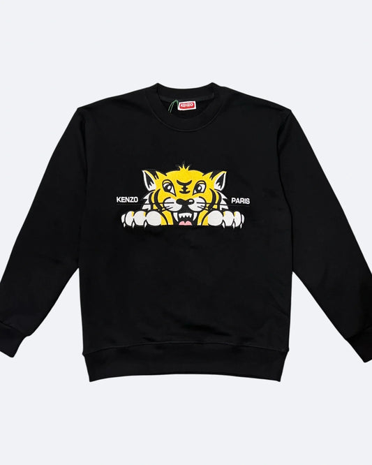 Kenzo - Angry Tiger Sweatshirt - Black