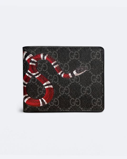 Gucci - GG Kingsnake Wallet - Black