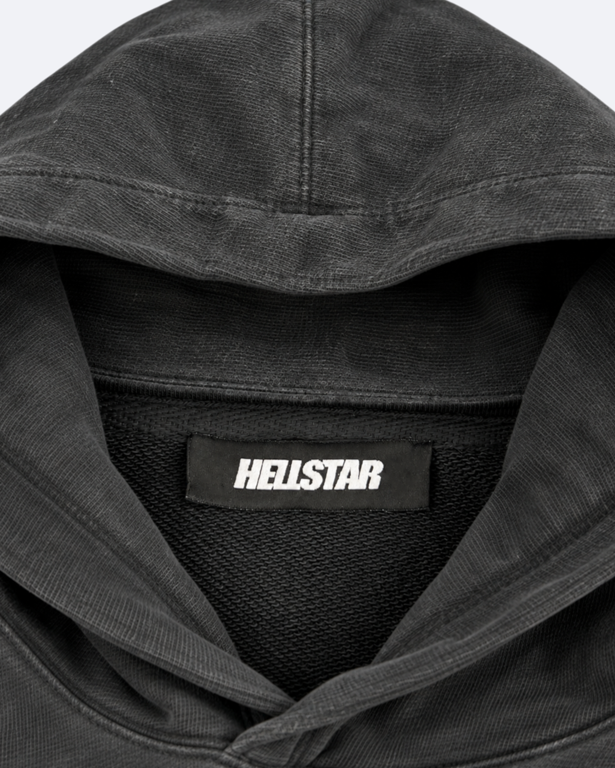 Hellstar - Distressed Logo Hoodie - Black