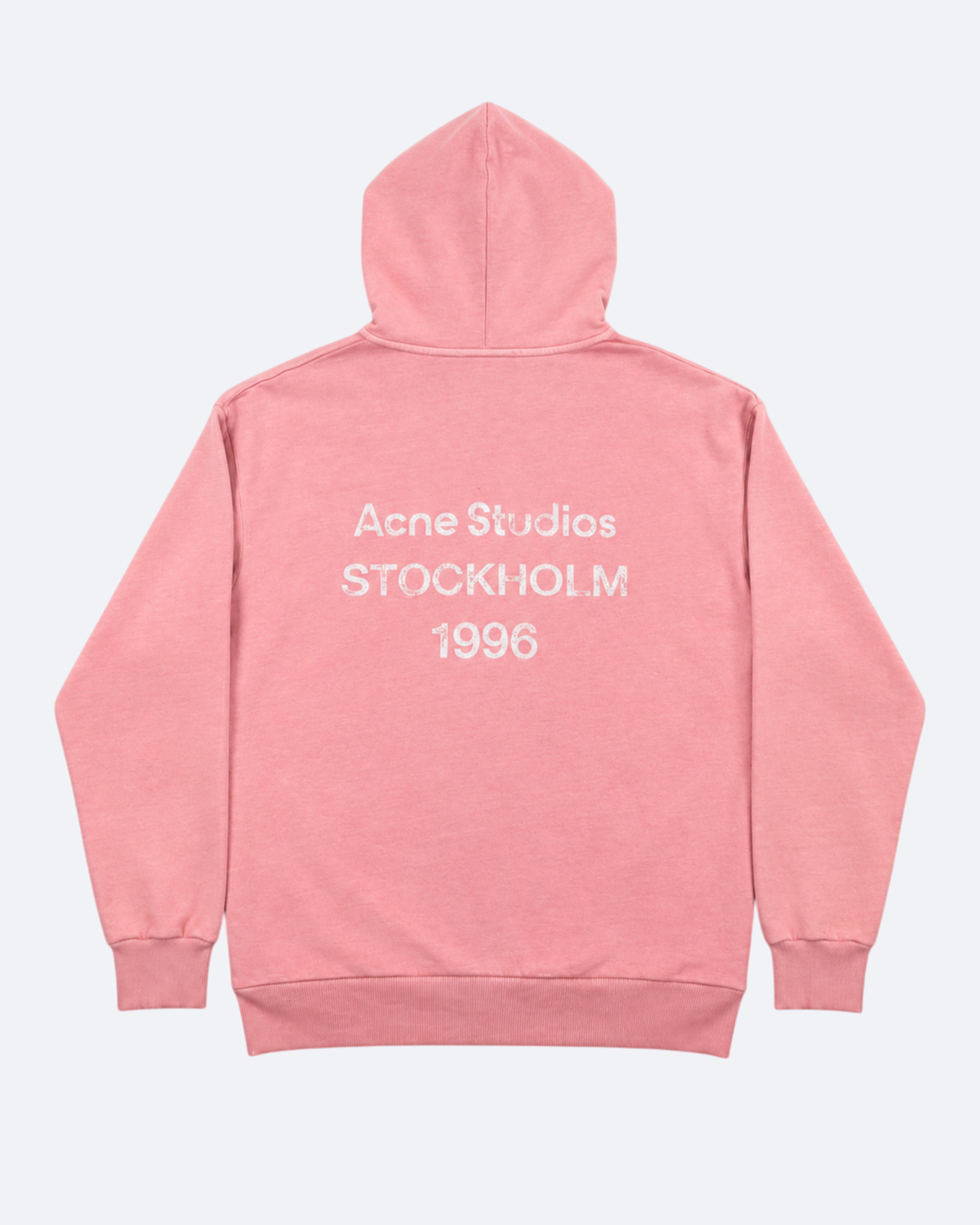 Acne Studios - Fleece Logo Hoodie - Pink
