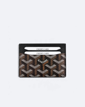 Goyard - Goyardine Pattern Cardholder - Brown