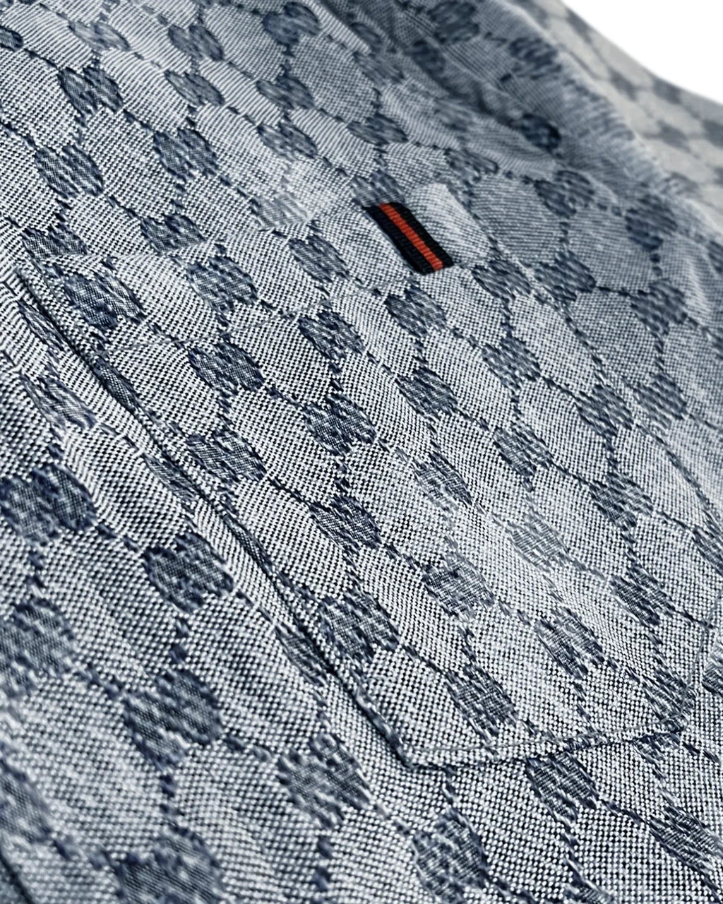 Gucci - GG Chain Pattern Summer Set - Slate Blue