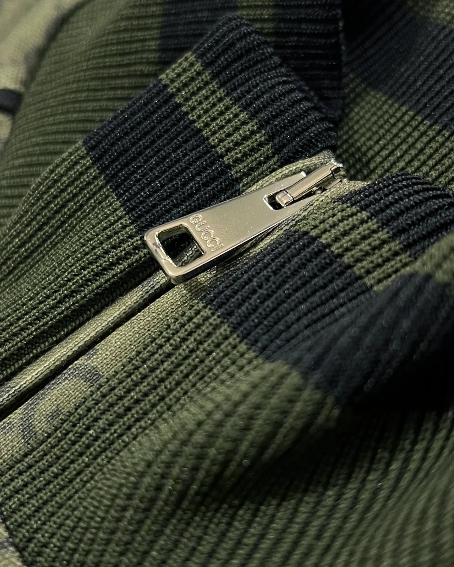 GC - GG Pattern Jacquard Set - Forest Green