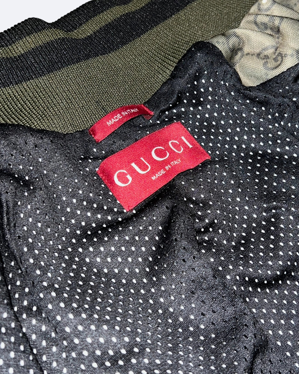 GC - GG Pattern Jacquard Set - Forest Green