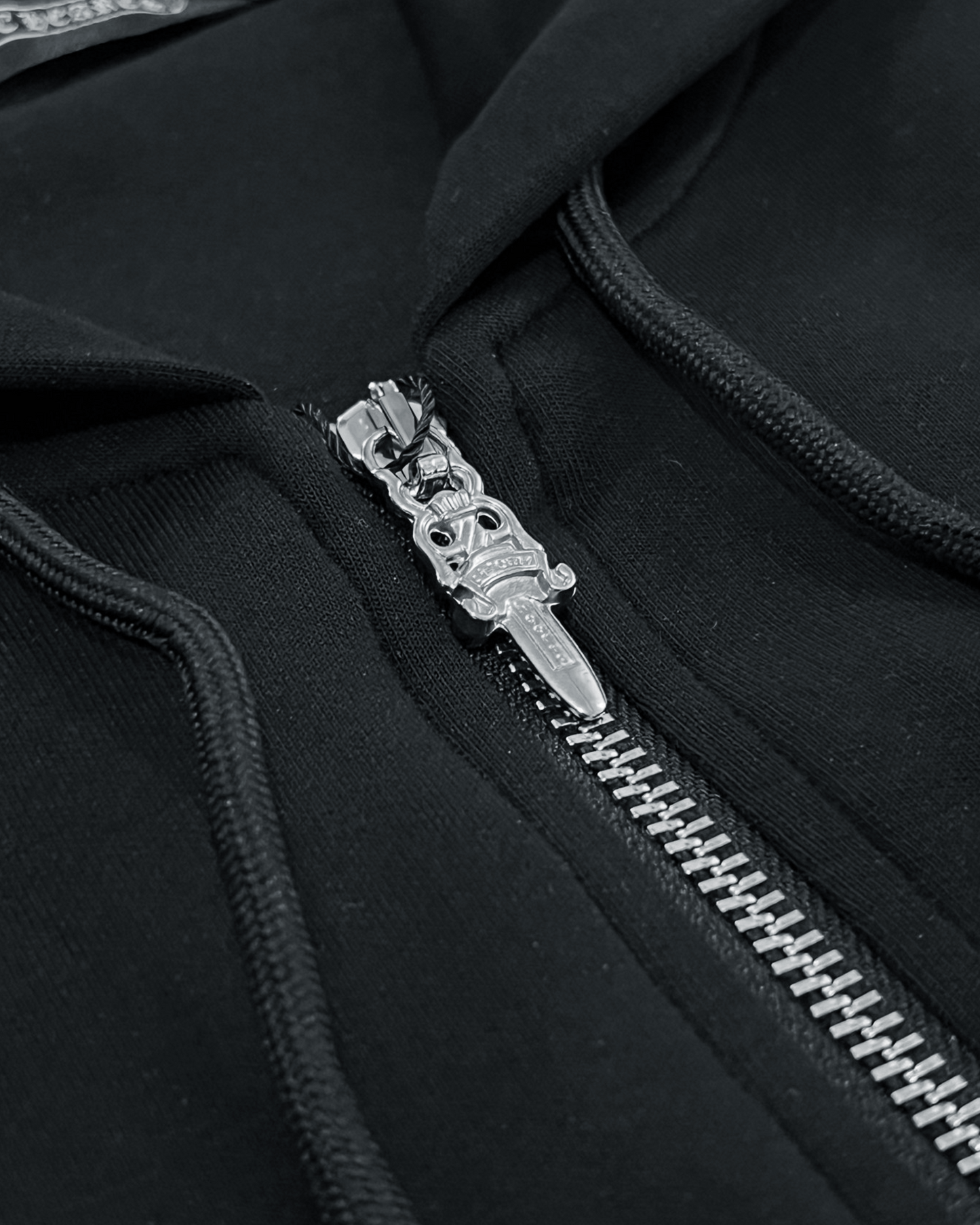 Chrome Hearts - Black Logo Zip Set - Black
