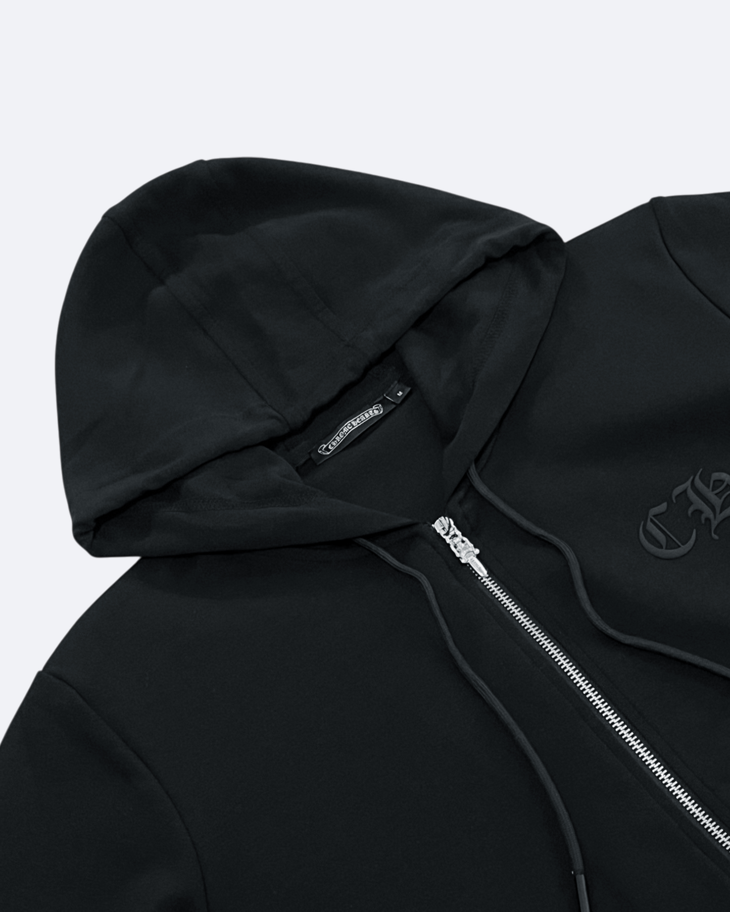 Chrome Hearts - Black Logo Zip Set - Black