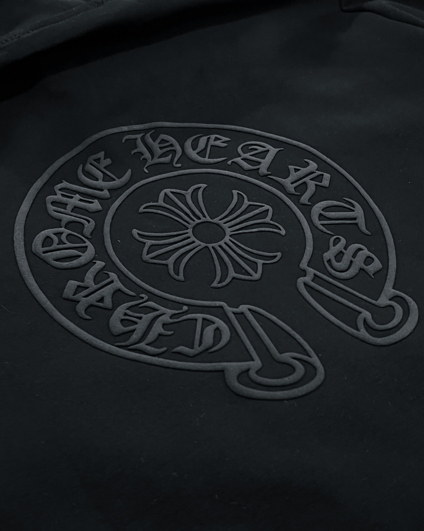 Chrome Hearts - Black Logo Zip Set - Black