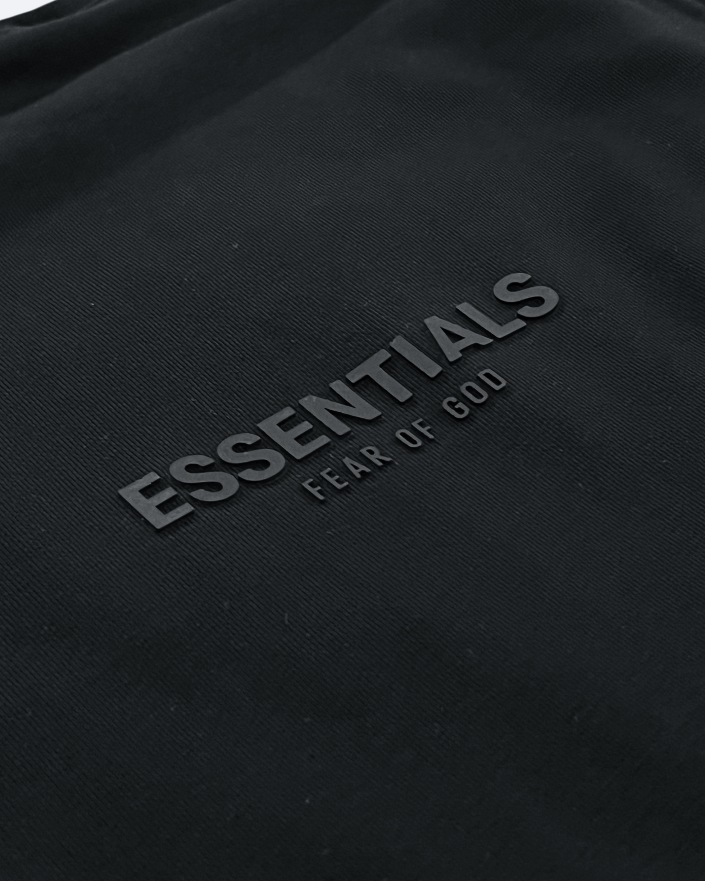 Fear of God - Essentials Rubber Logo Set - Black