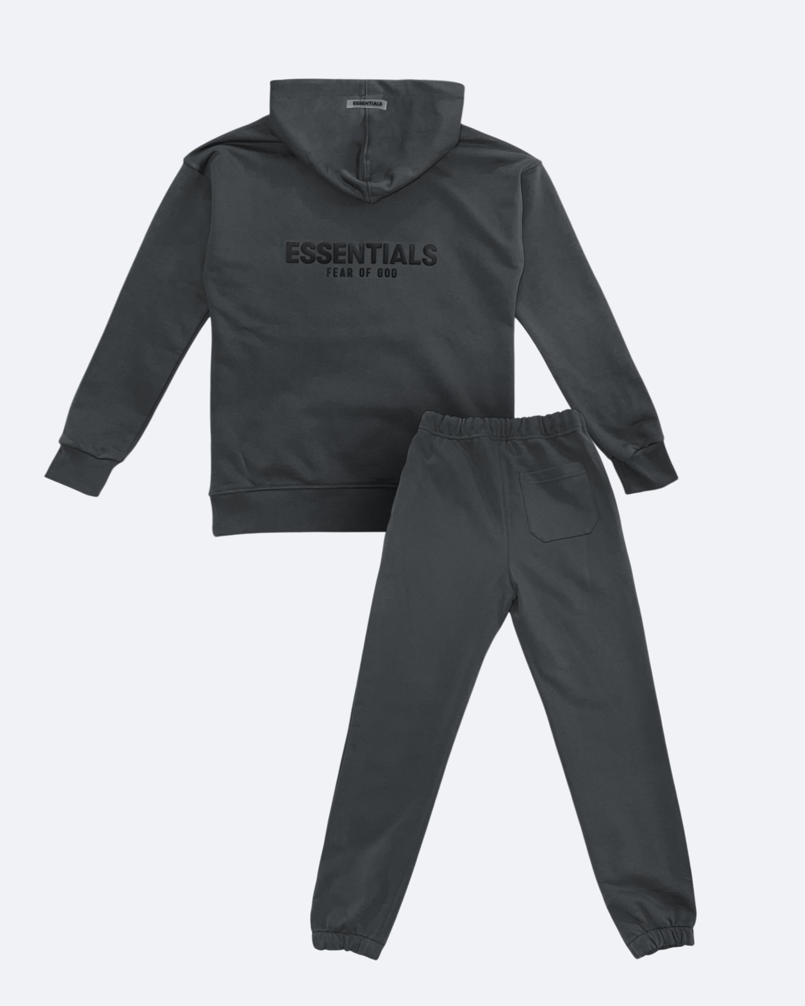 Fear of God - Essentials Rubber Logo Set - Gray