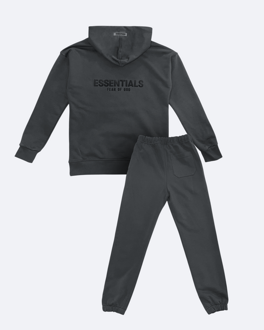 Fear of God - Essentials Rubber Logo Set - Gray