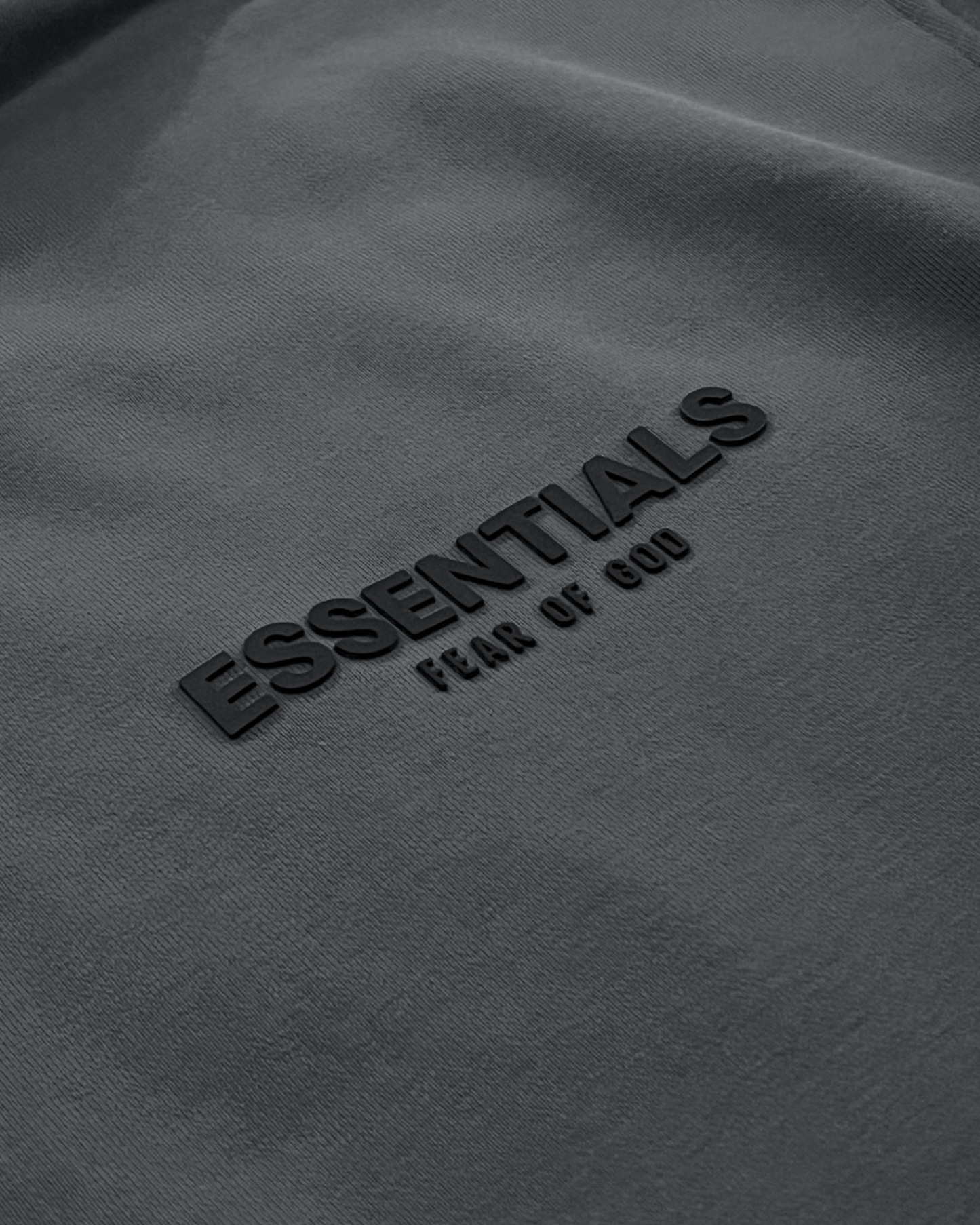 Fear of God - Essentials Rubber Logo Set - Gray