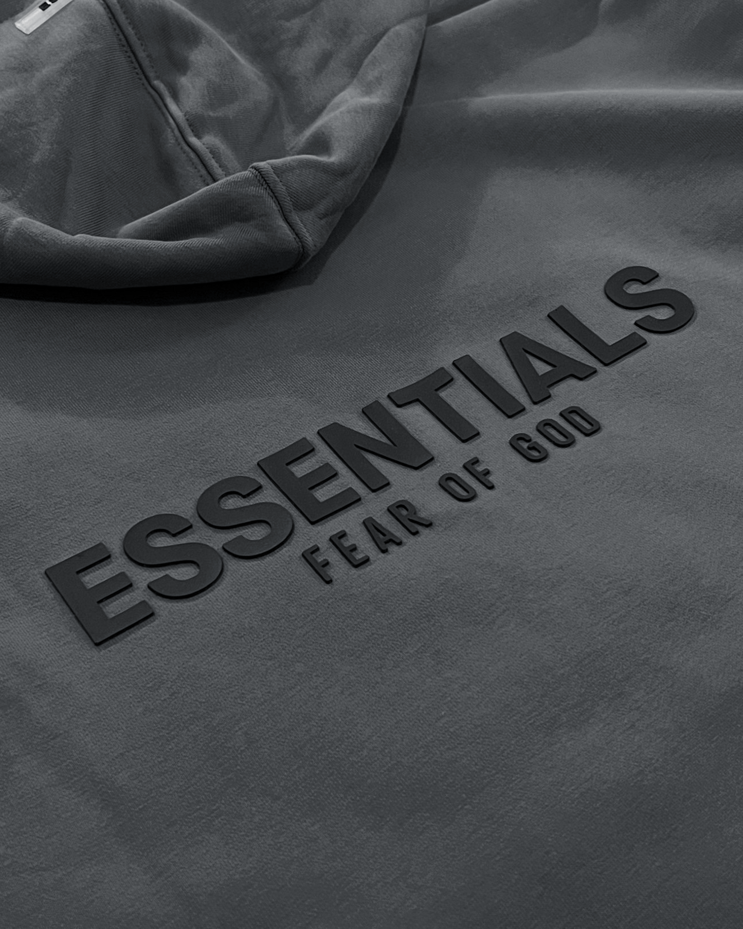 Fear of God - Essentials Rubber Logo Set - Gray