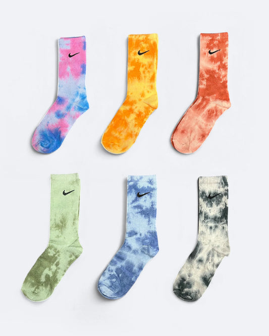 Nike - Tie Dye Socks - 6 Pairs